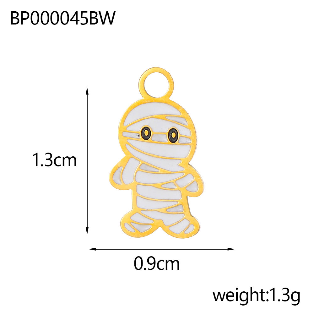 Wholesale  stainless steel oil dripping bat pendant