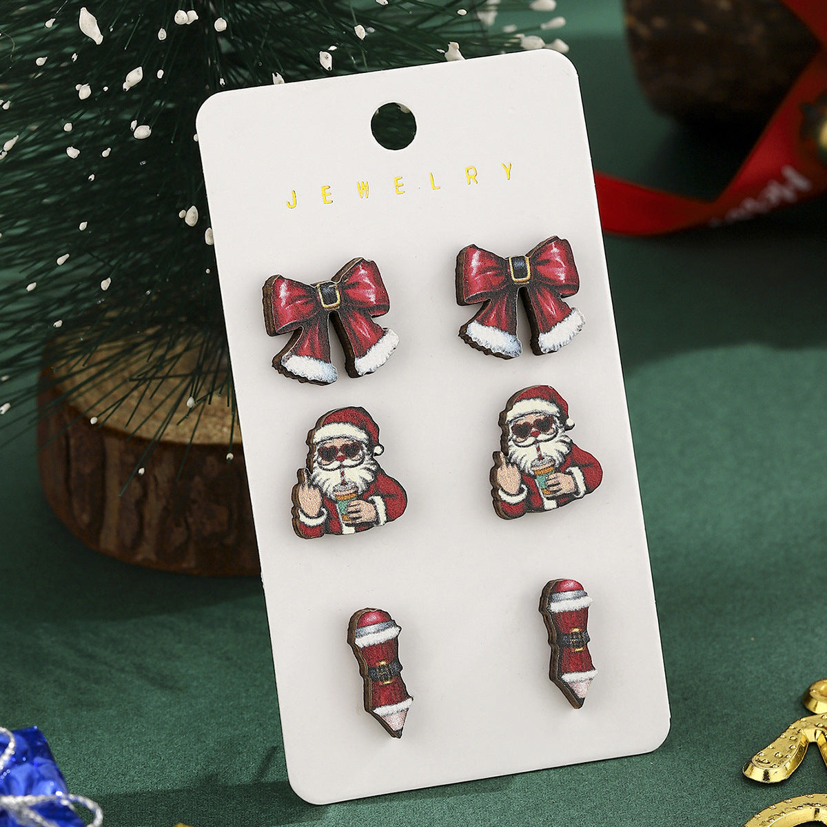 Wholesale Christmas  earring set