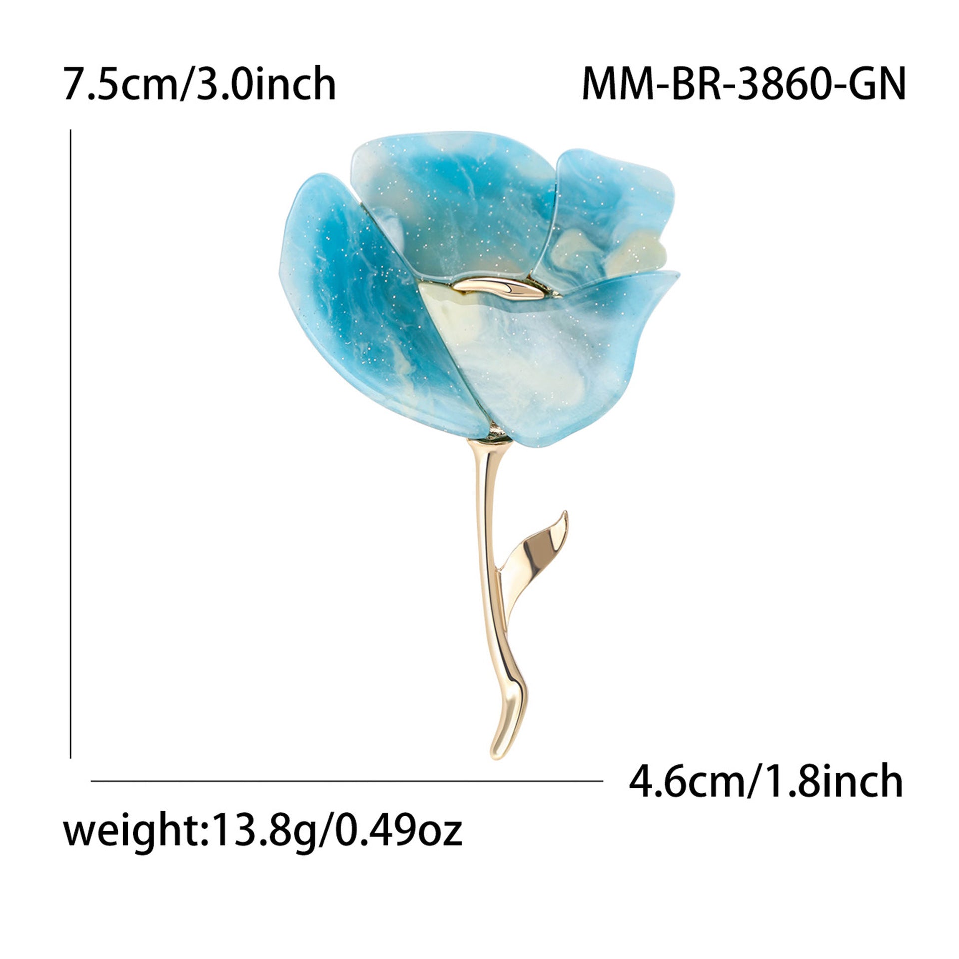 Wholesale Sweet Red Brooch Alloy Pin Fashionable Women S Decorative Accessory For Daily Outfits