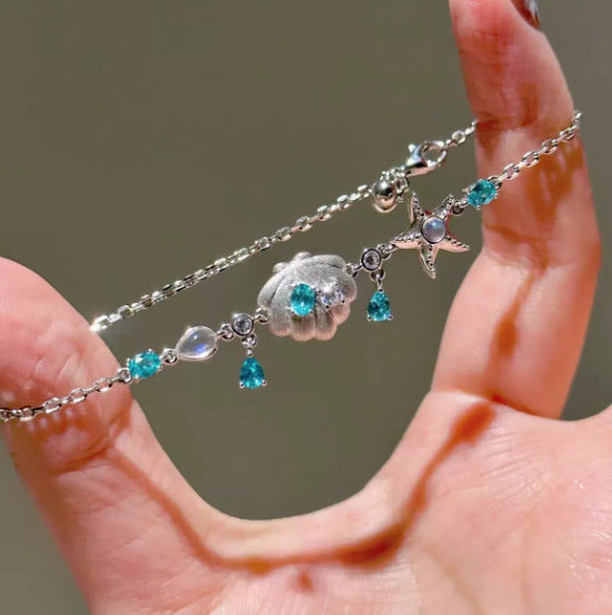 Wholesale  Starfish Shell Hand Jewelry Bracelet