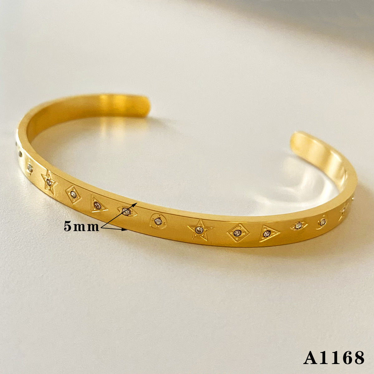 Wholesale Pearl Zircon Bracelet suit Stainless Steel Stowable Double-layer Bracelet