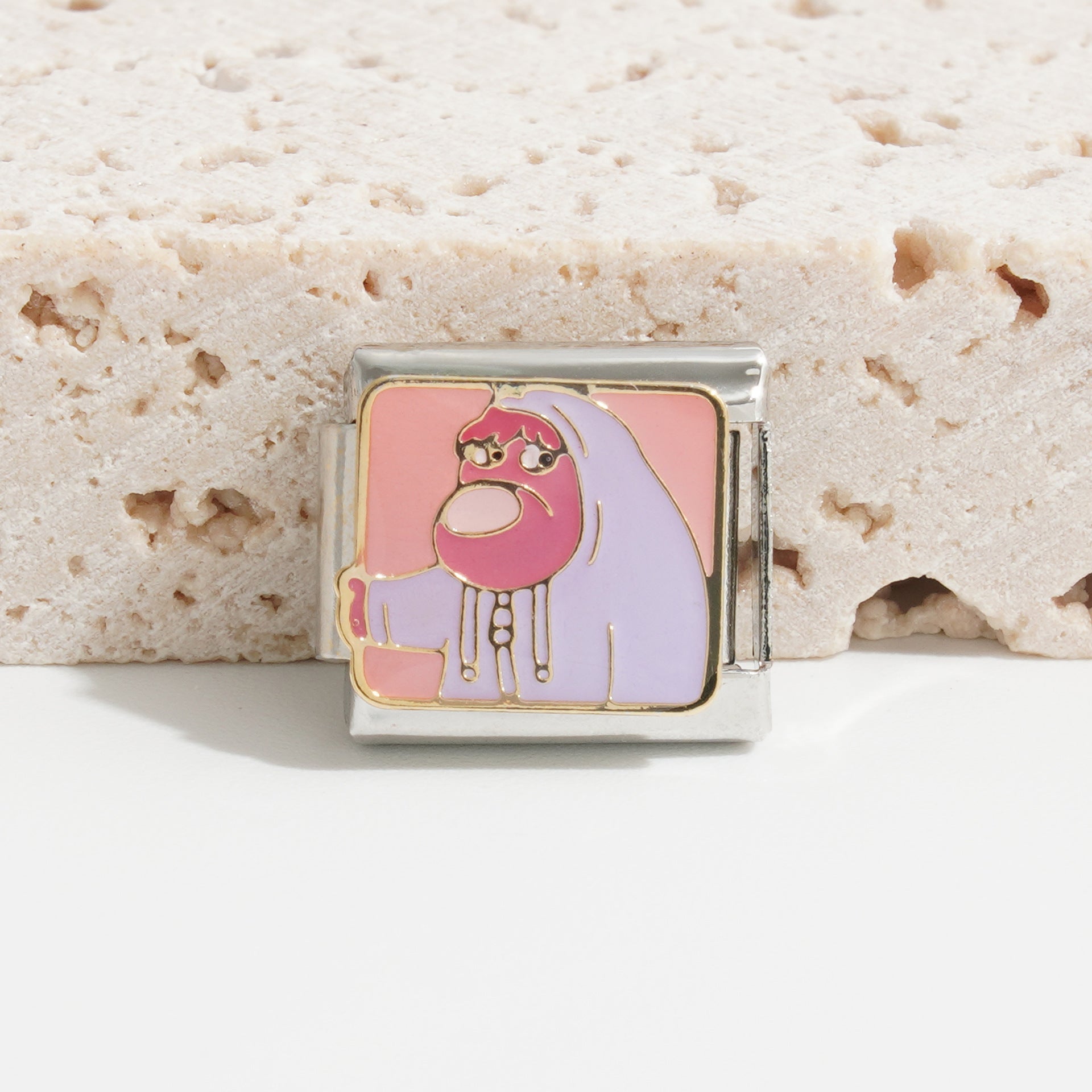 Wholesale Italian Charm Bracelet 9mm DIY Splicing Cute Creative Stainless Steel Composable Bracelet