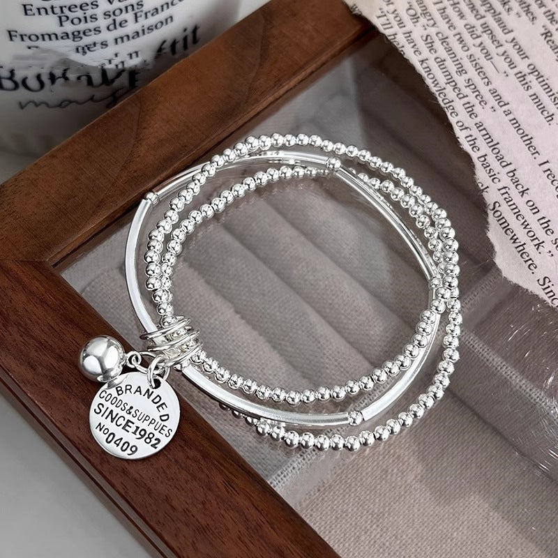 Wholesale 925 Sterling Silver Round Brand Bracelet