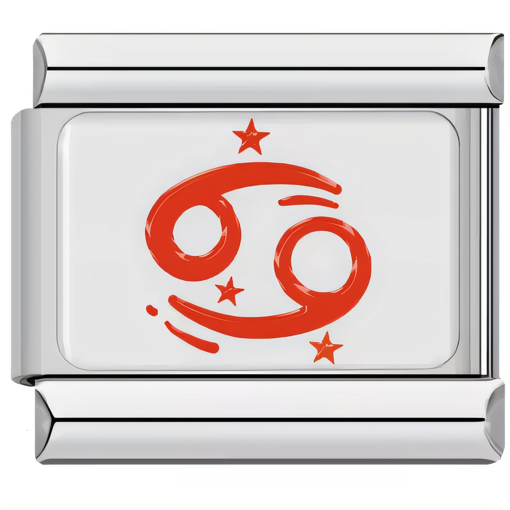 Bracelet de charme italien en gros 9 mm Symbole de zodiaque DIY Symbole en acier inoxydable