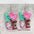 Wholesale Heart Shaped Acrylic Nurses Day Earrings