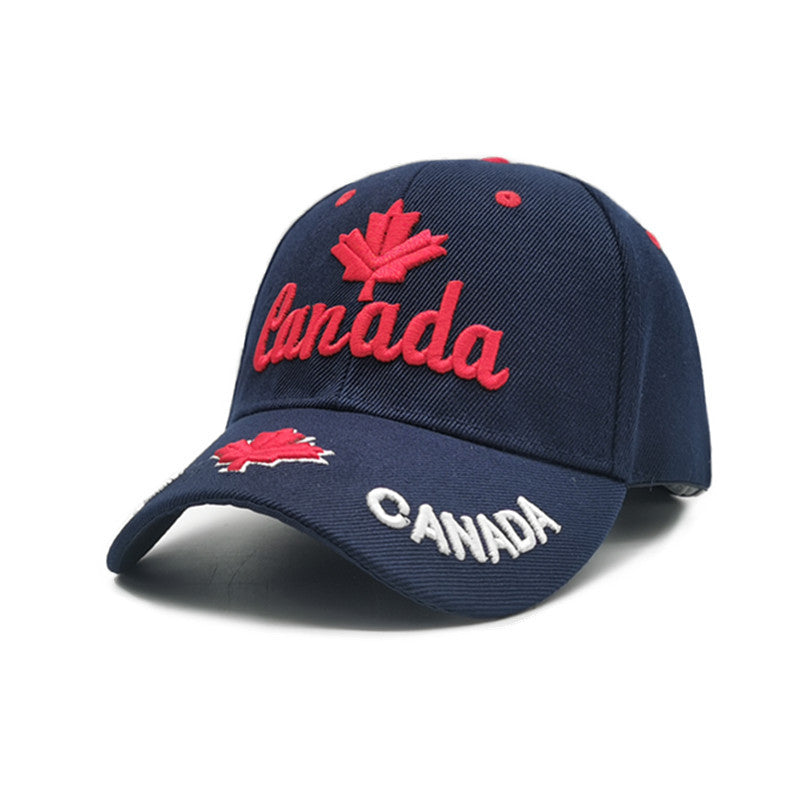 Wholesale Fashionable baseball cap with letter embroidery