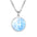 Wholesale Twelve constellation simple alloy pendant necklace