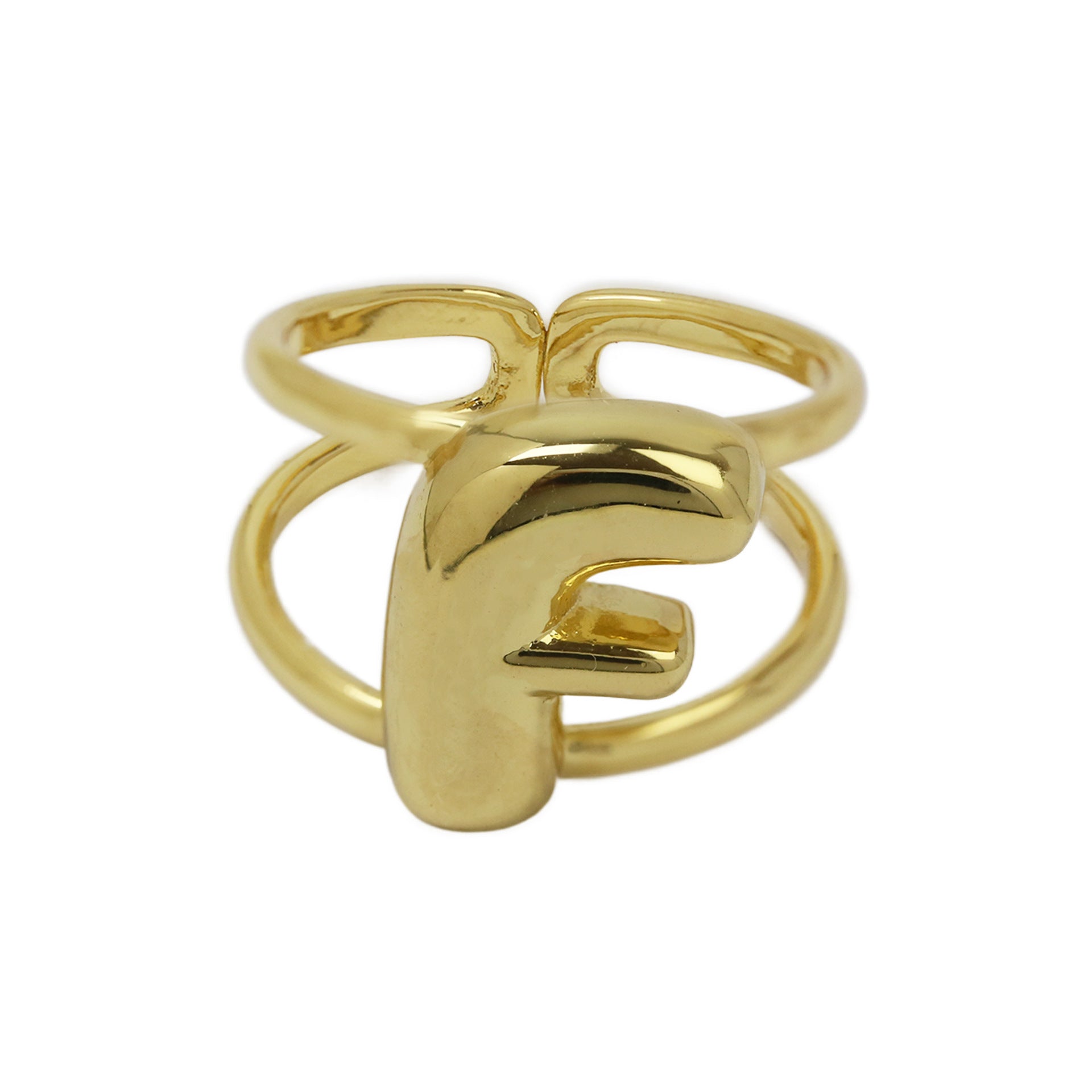 Wholesale  26 A-Z English Letter Open Luxury Women's Rings