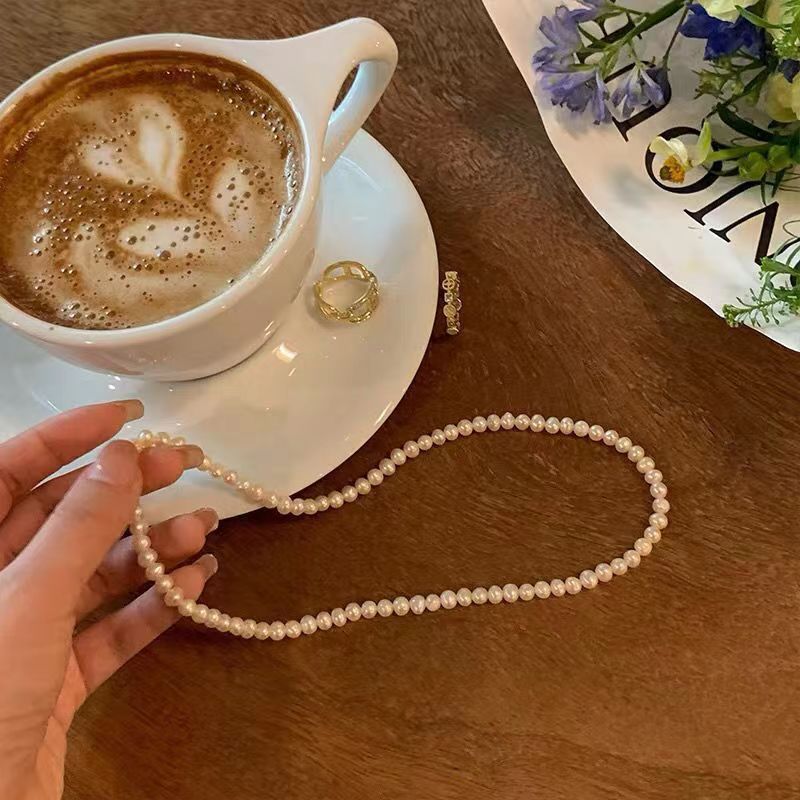 Wholesale Pearl Necklace Clavicle Chain Choker Necklace ACC-NE-Tongs009