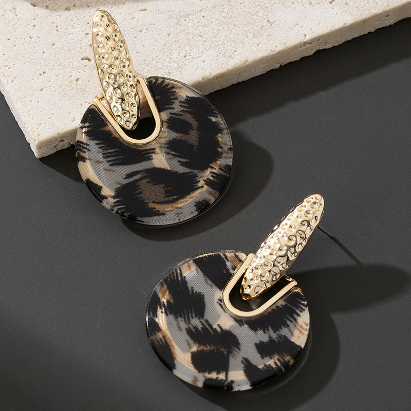 Boucles d'oreilles en gros acrylique en acrylique