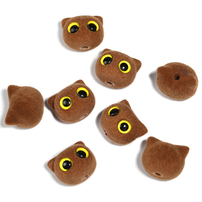 Wholesale 20pcs Acrylic Big Eyes Kitten Beadeds Diy Accessories ACC-BDS-BLG135