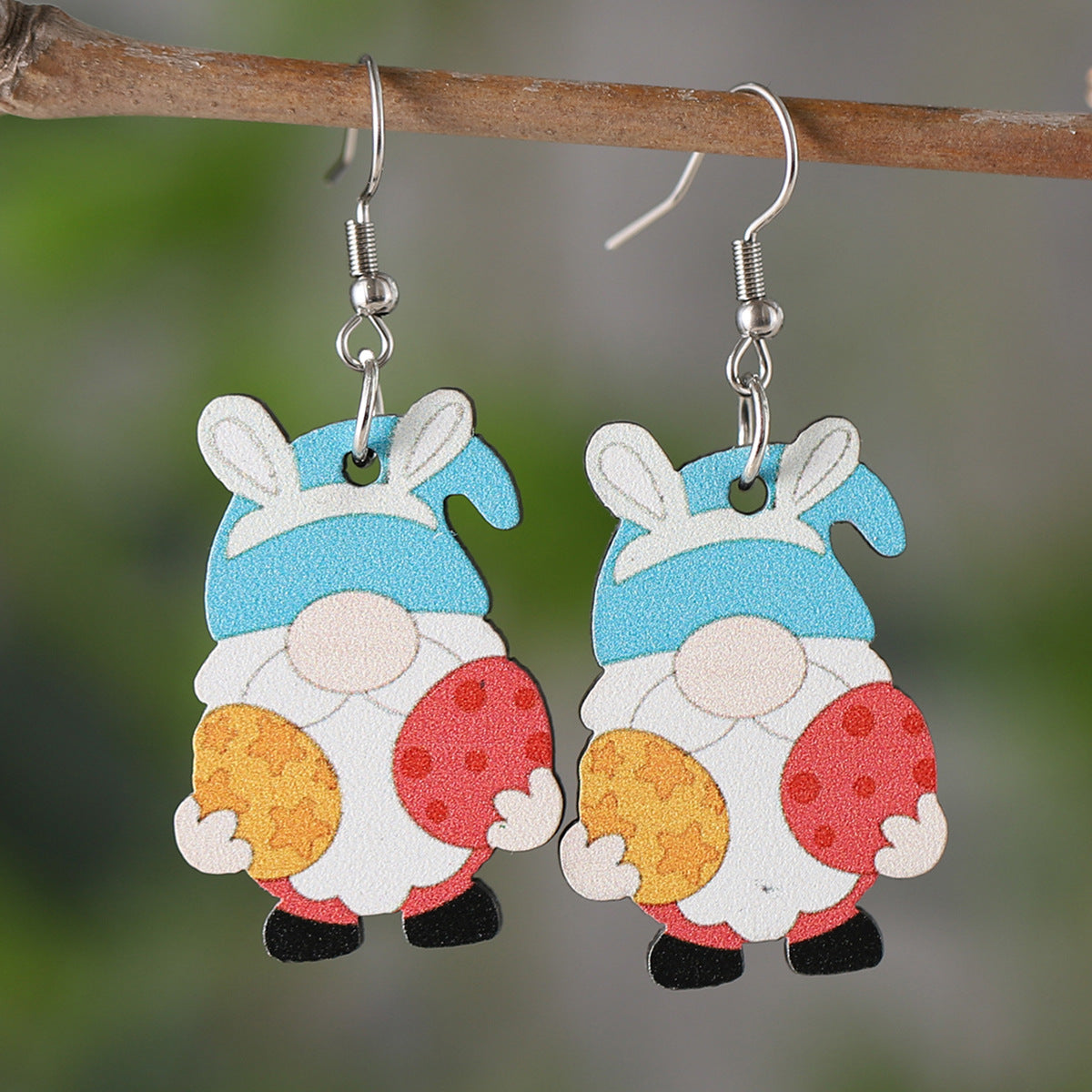 Wholesale  Easter football baseball rugby basketball egg rabbit dwarf pendant earrings