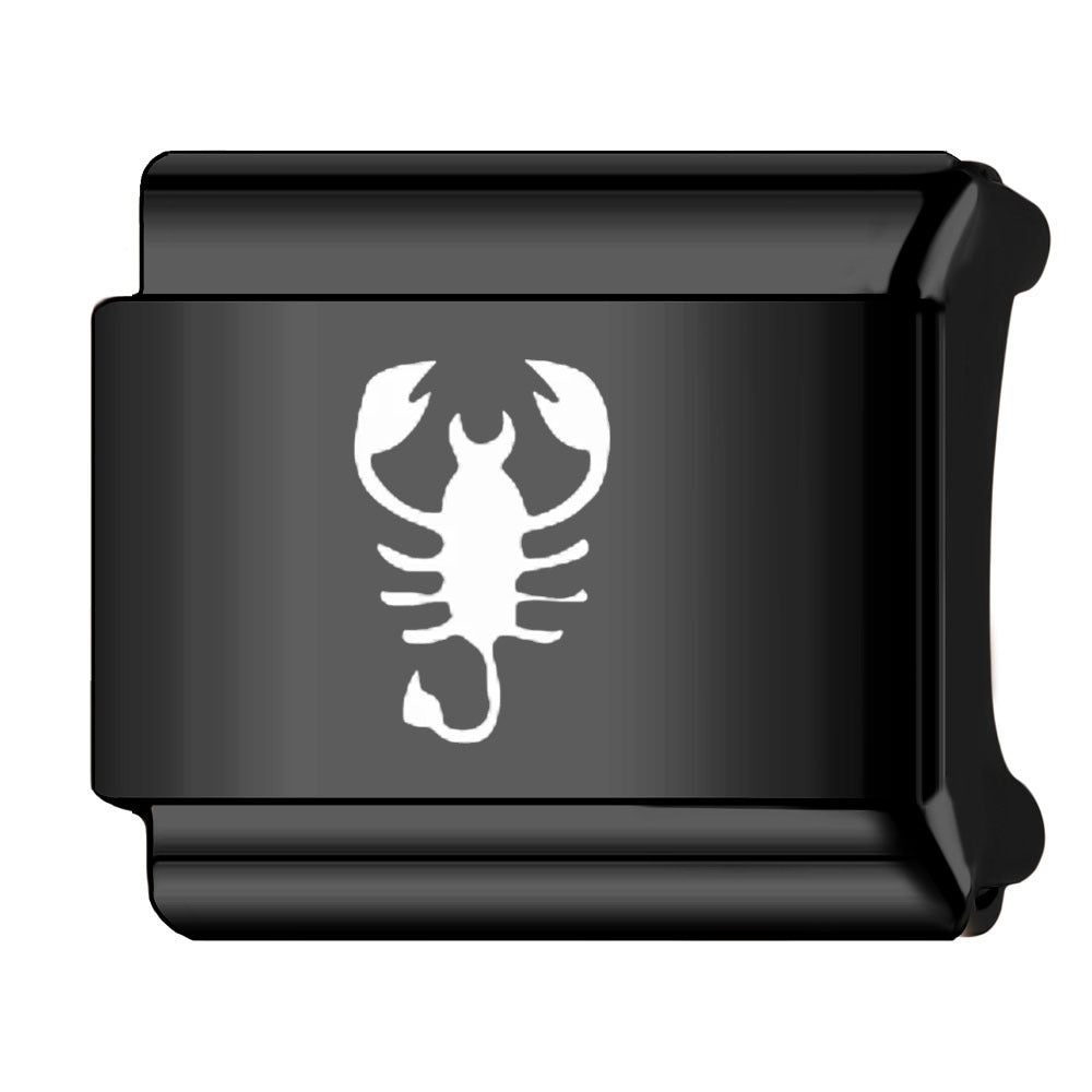 Wholesale Italian Charm Bracelet 9mm DIY Splicing Zodiac Series Stainless Steel Composable Bracelet