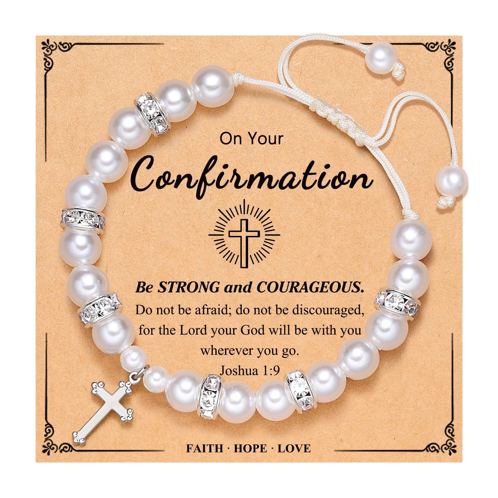 Wholesale Cross Pendant White  Diamond Bracelet
