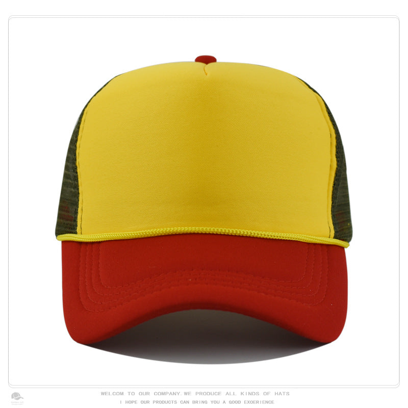 Wholesale Sponge plate printed embroidered rope men' s baseball cap Hat