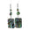Wholesale Vintage beaded shell pendant earrings