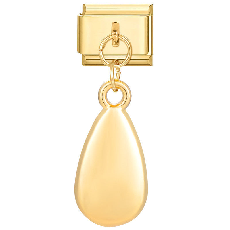 Wholesale Italian Charm Bracelet 9mm DIY Splicing Gold Pendant Titanium Steel Composable Bracelet