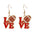 Wholesale Super Bowl Football Baseball Tennis Alloy Earrings
