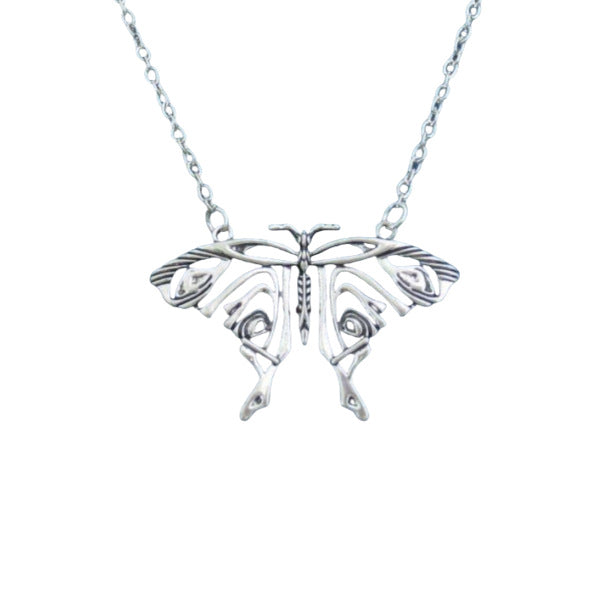 Wholesale  Retro Hollow Butterfly Pendant Necklace