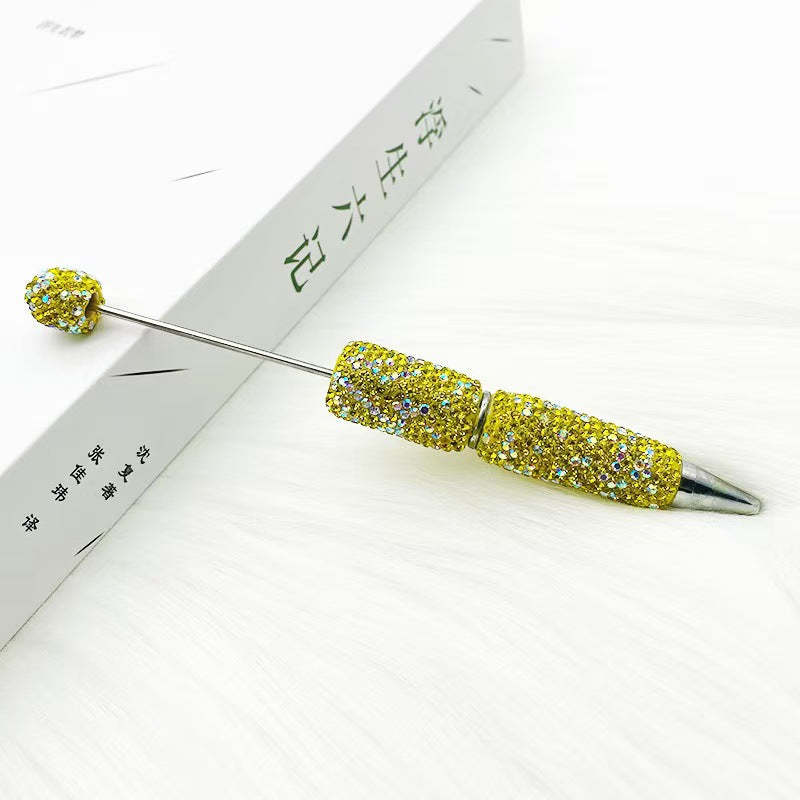 Wholesale 10pcs creative full drill beaded ballpoint pen