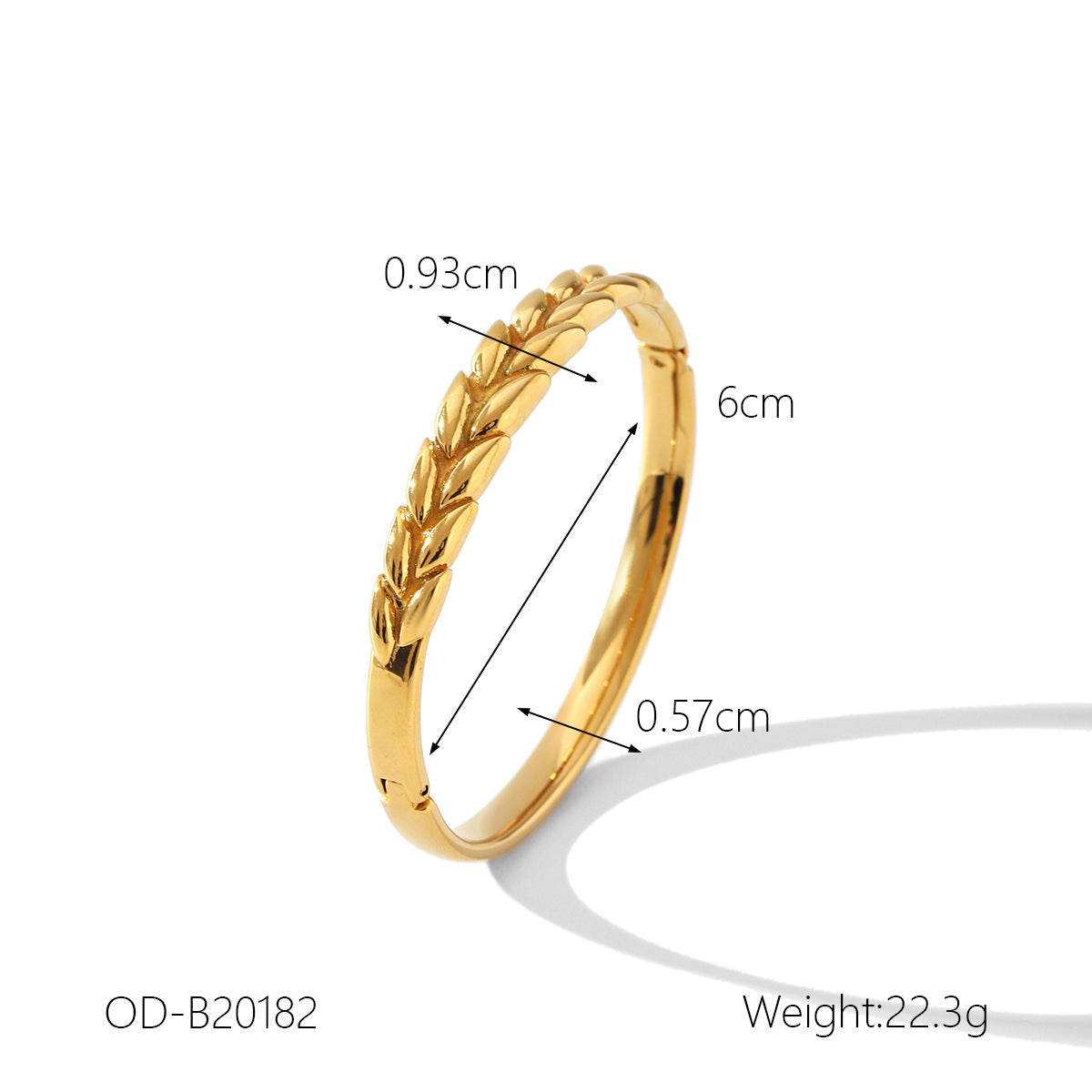 Wholesale Light Luxury  Titanium Steel Color-free Jewelry All-match Bracelet