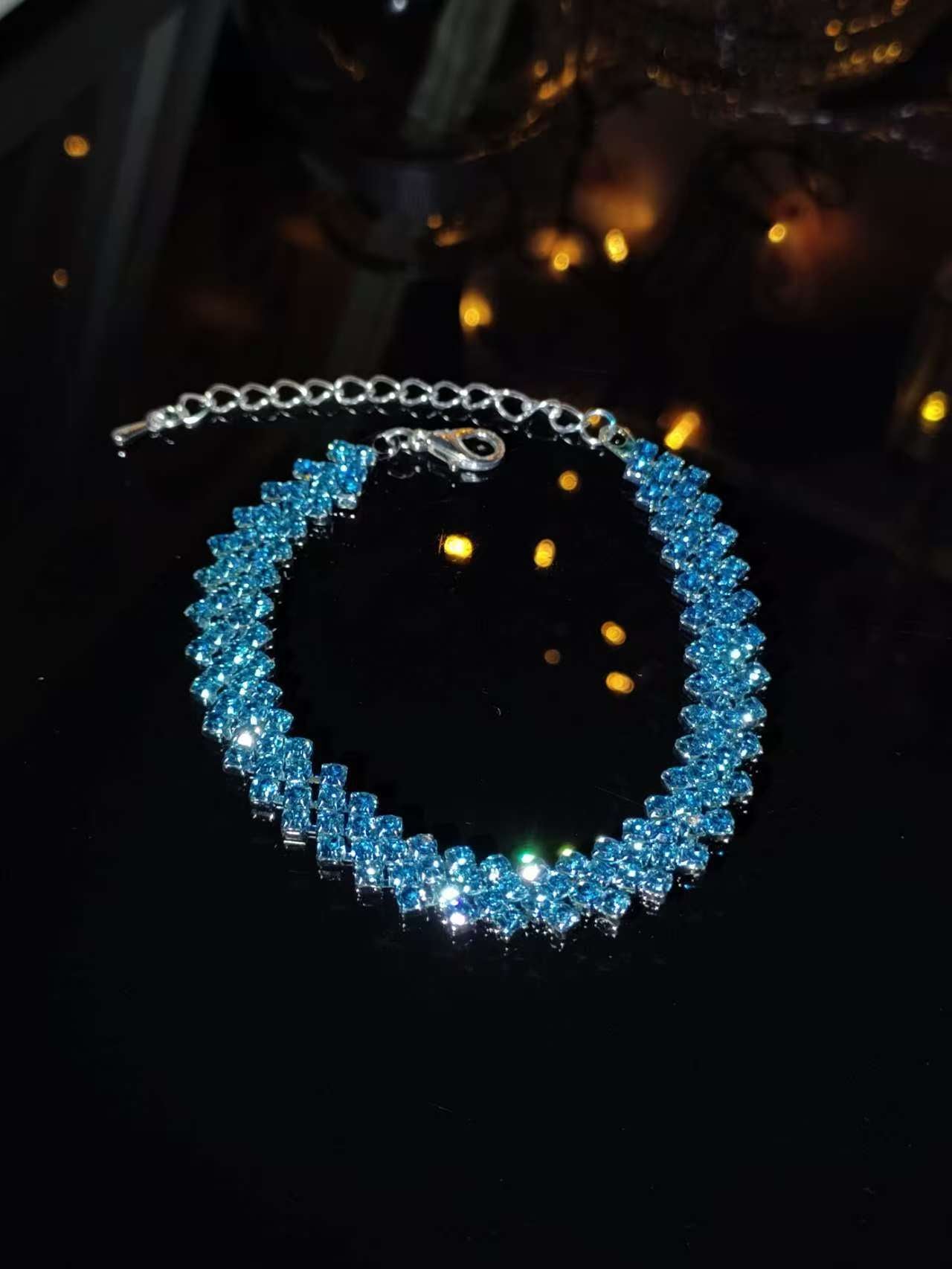 Wholesale  super flash full diamond bracelet