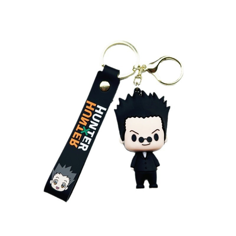 Wholesale Cartoon PVC Soft Glue Keychain ACCVIP-KC-WuY004