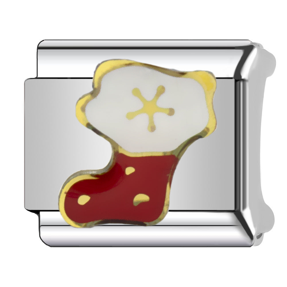 Wholesale Italian Charm Bracelet 9mm DIY  Christmas   Creative Stainless Steel Composable Bracelet