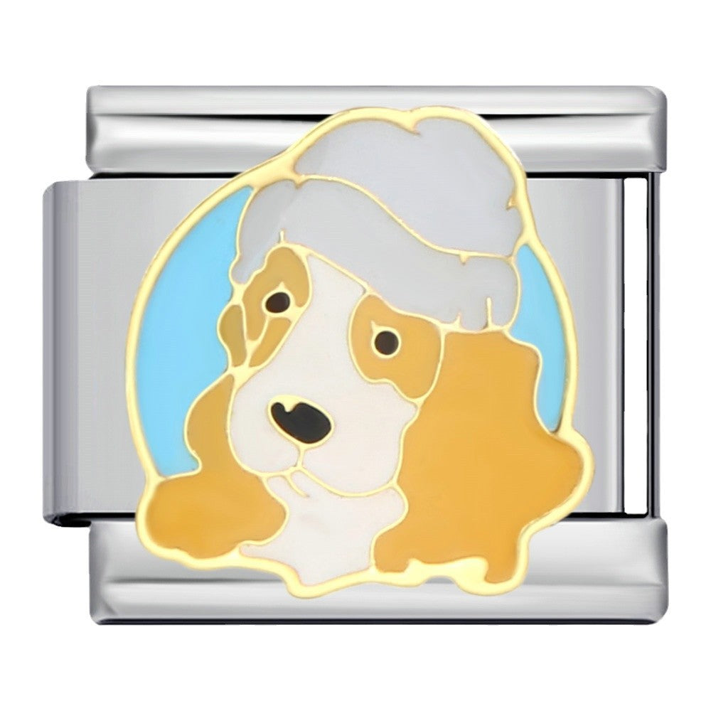 Wholesale 5pcs Italian Charm Bracelet 9mm DIY Splicing Cute Creative Stainless Steel Composable Bracelet