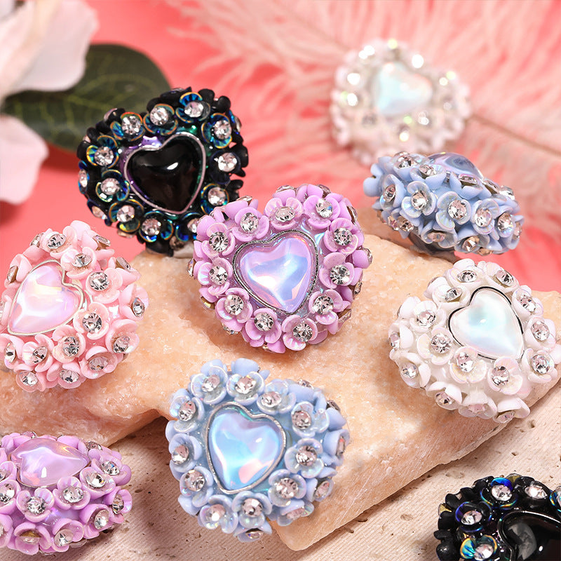 Wholesale 10pcs Crystal Beads with Straight Holes