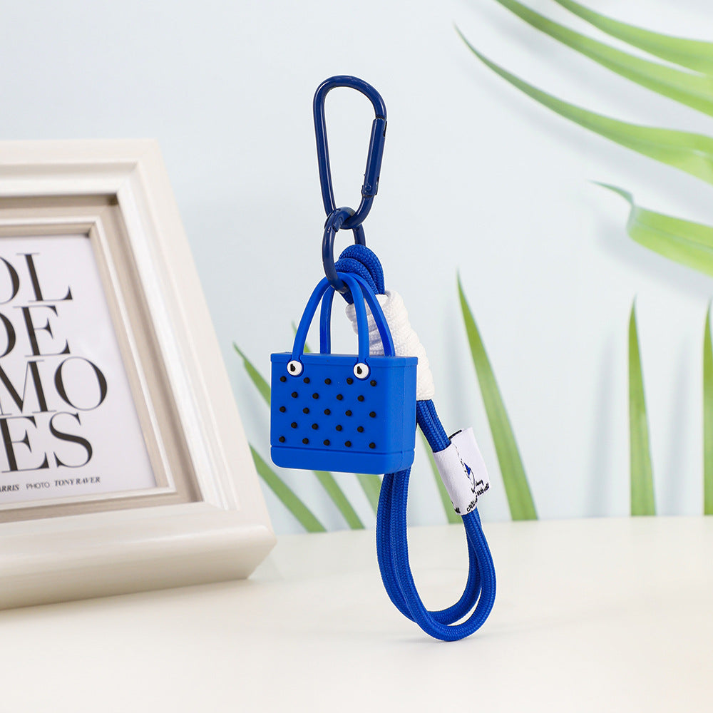 Wholesale Mini Beach Bags Plastic Keychain ACC-KC-YaEn001