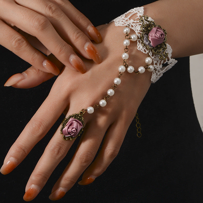 Wholesale luxury white lace creative bracelet