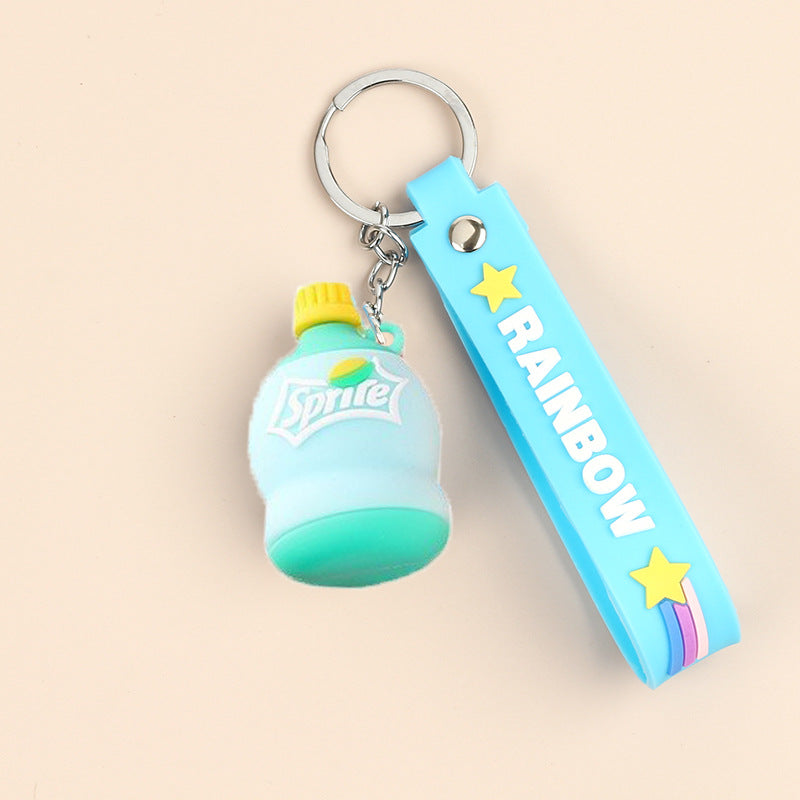 Wholesale Cartoon Cute PVC Soft Glue Keychains ACCVIP-KC-HongAo001