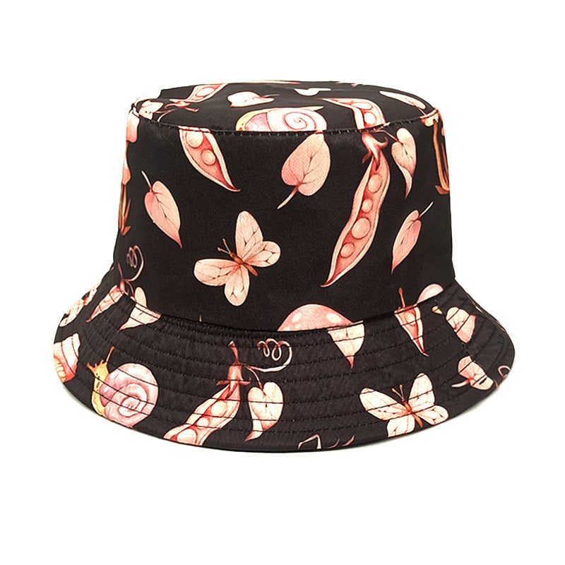 Wholesale Colorful Mushroom Pattern Bucket Hat ACC-HT-ShunMa003