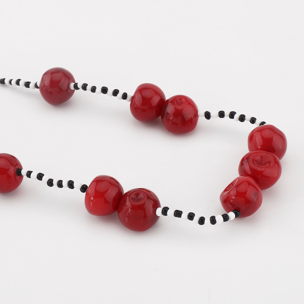 Wholesale Cherry Beaded Women's Necklace