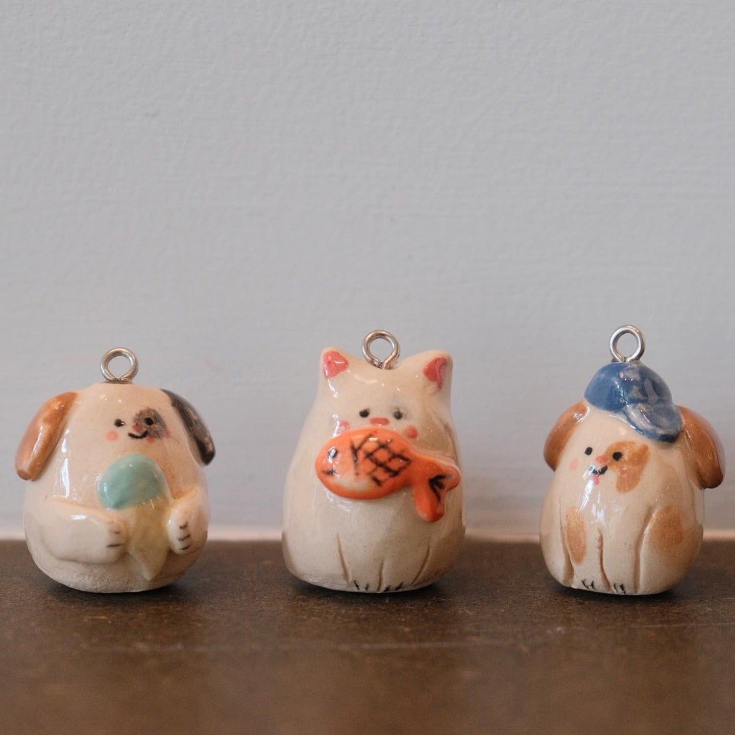 Wholesale Stainless Steel Animal Chair Style Ceramic DIY Pendant