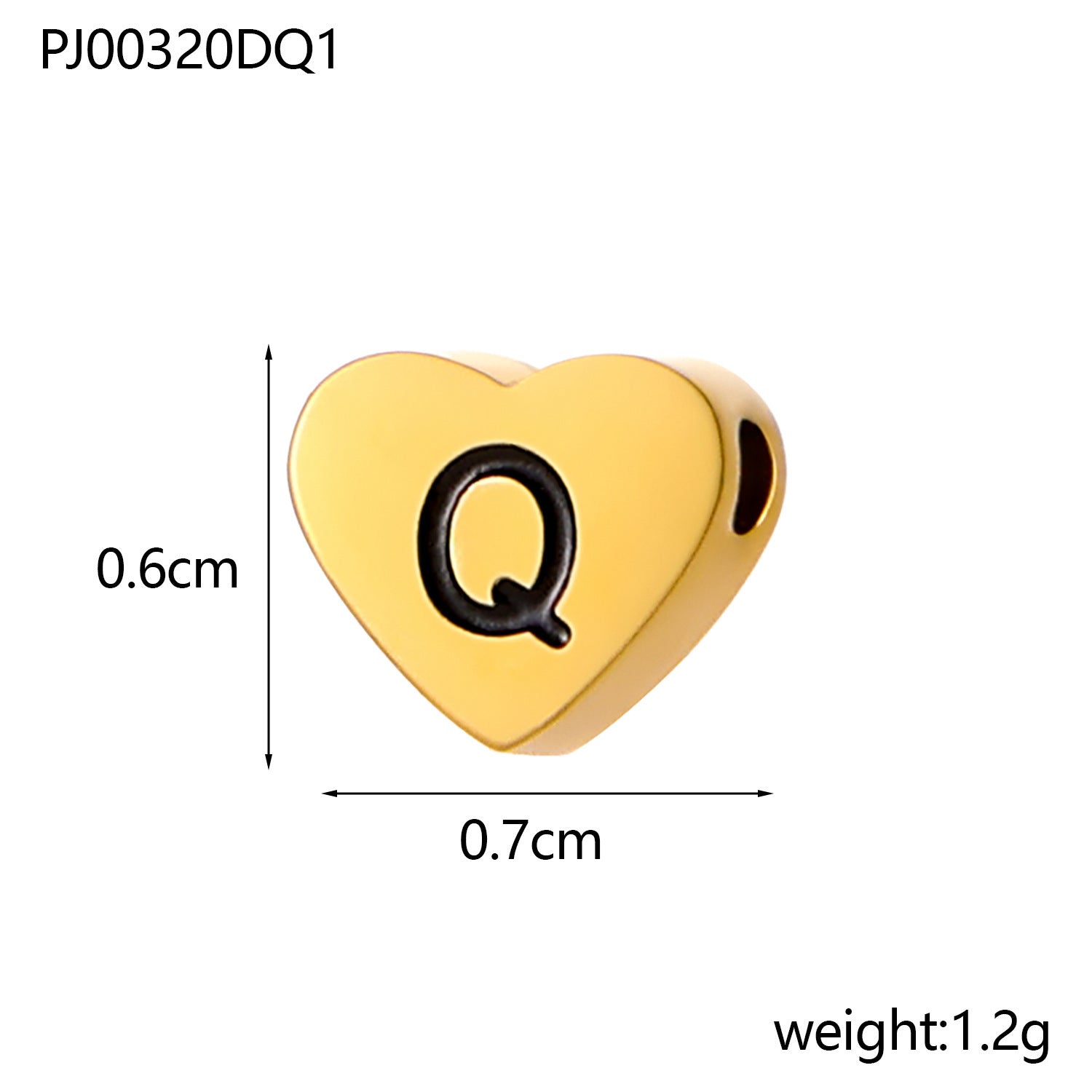 Wholesale  love English letter stainless steel pendant