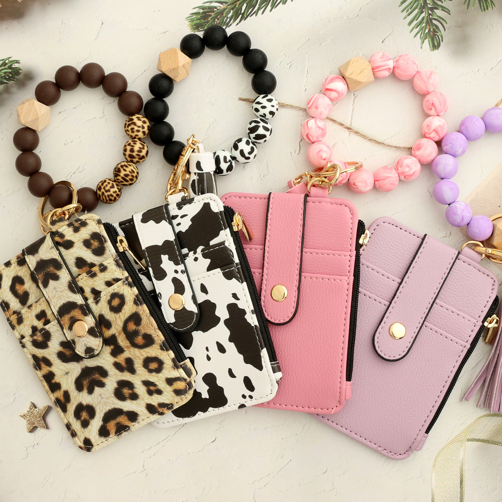 Wholesale Silicone Bracelet Wristlet Keychain
