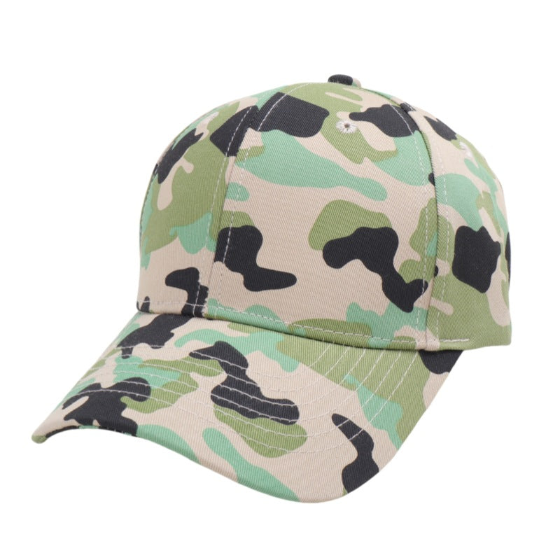 Wholesale Camouflage Baseball Cap  Casual Fashion Velcro Cap Sunscreen Sunshade Hat