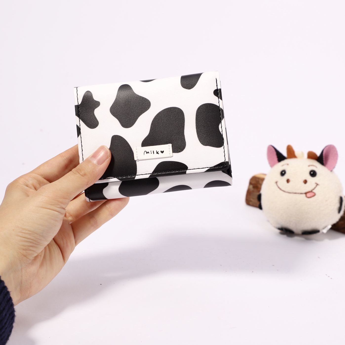 Wholesale PU Multi-card Slot Short Wallet ACC-WT-Weiw001