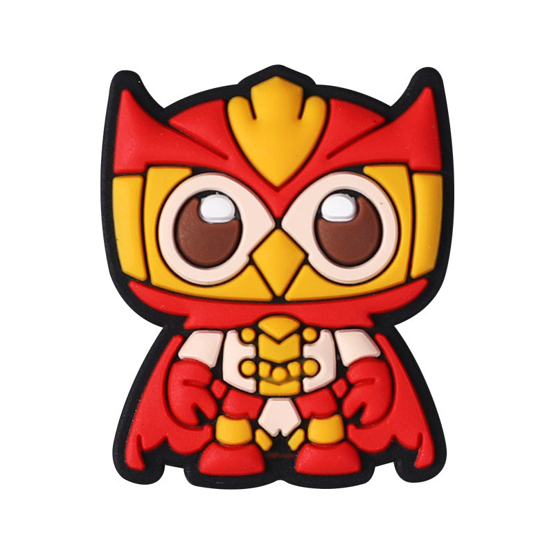 Wholesale 20pcs Cartoon Owl Focal Beads DIY Bead Accessories ACC-BDS-RongFa047