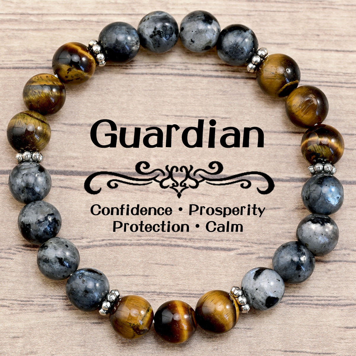 Wholesale Vintage Blue Stone Round Beaded Bracelet,  Women' s Elastic Stretch,  Fashion Accessory Gift for Resale