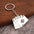 Wholesale  poker  metal key pendant keychain