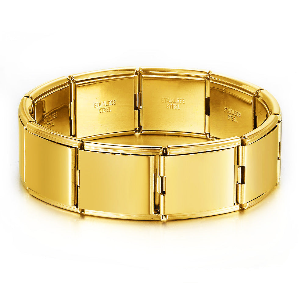 Wholesale Italian Charm Bracelet 9mm DIY Splicing Removable  Stainless Steel Composable Bracelet