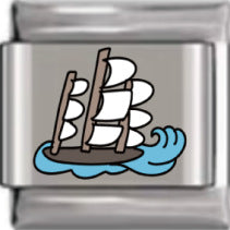 Wholesale Italian Charm Bracelet 9mm DIY Splicing White Series Stainless Steel Composable Bracelet