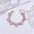 Wholesale Creative alloy colorful heart bracelet