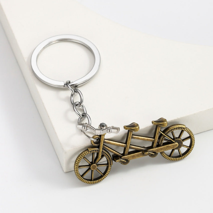 Wholesale Metal Simulation Bicycle Bicycle Mini Creative Keychain ACC-KC-RongRui030