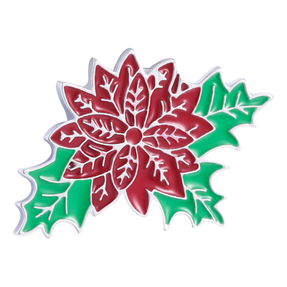 Wholesale Cartoon Cute Christmas Alloy Oil Drop Brooch ACC-BCH-BinLi001