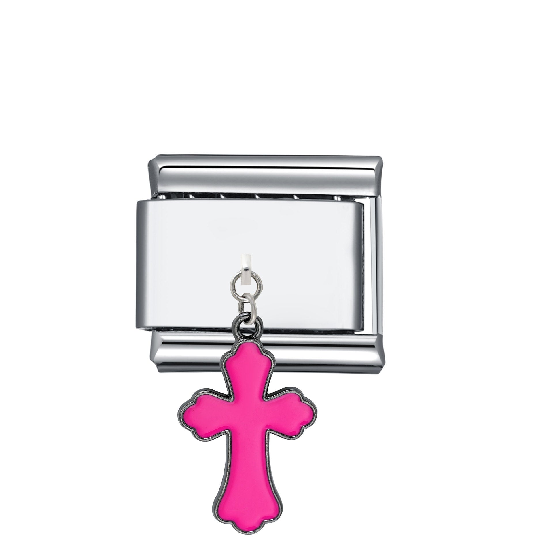 Großhandel italienisches Charmearmband 9mm DIY Spleißen dunkler Stahl mit Edelstahl mit komponierbarem Armband