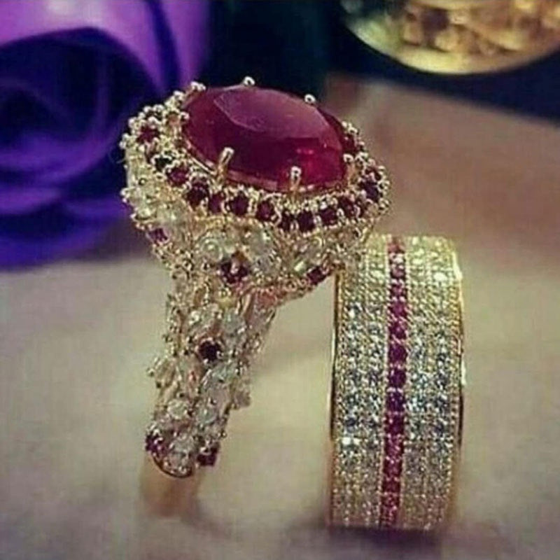 Wholesale Yiwu Sanjie Aliexpress Cross-Border New Hot-Selling Full-Diamond Jewelry European and American Ins Style Diamond-Encrusted Women' s Ring